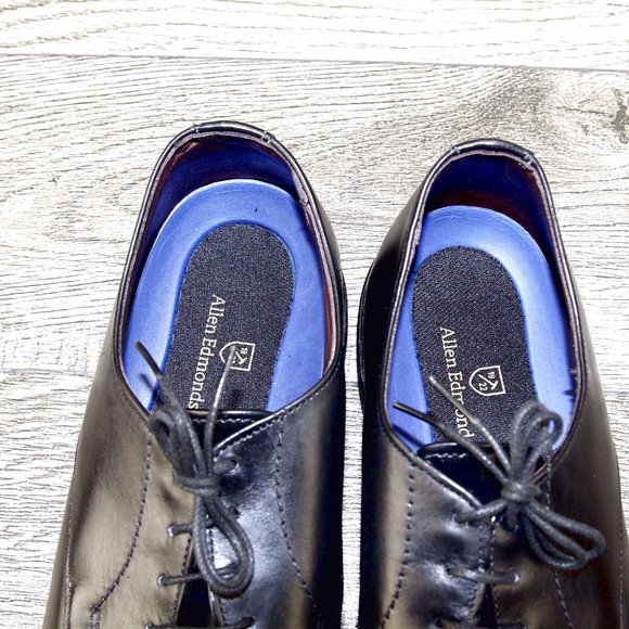 Allen Edmonds MSP Blucher 9.5 D Black * new Flannel Bags (add $15 Cedar Trees) main image 8